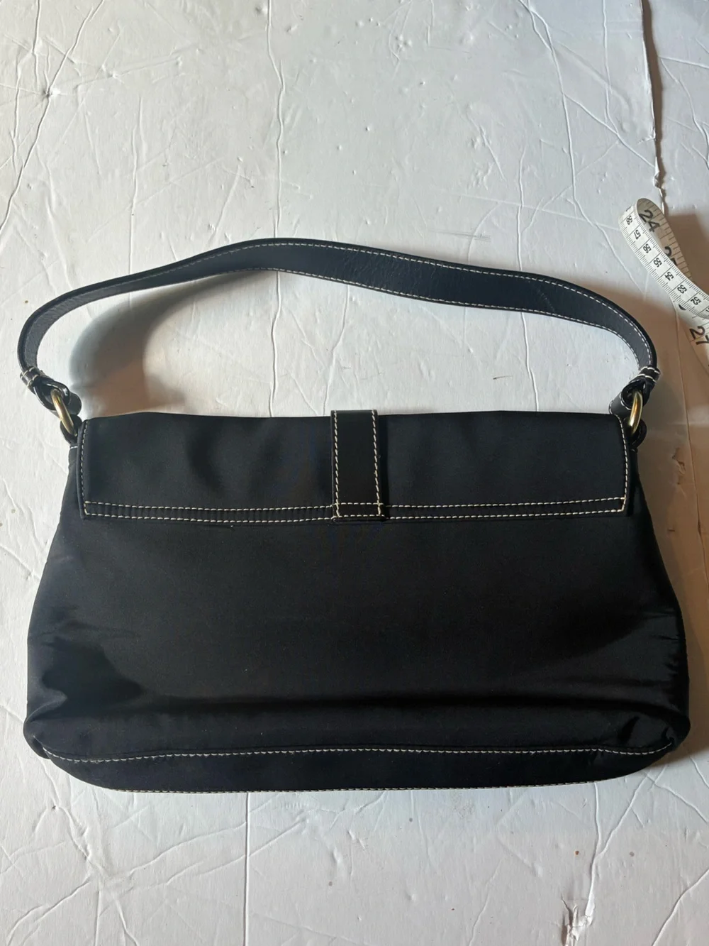 Ralph Lauren Black Hobo with Gold Hardware